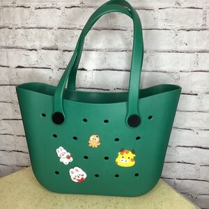 Large Rubber Tote Bag